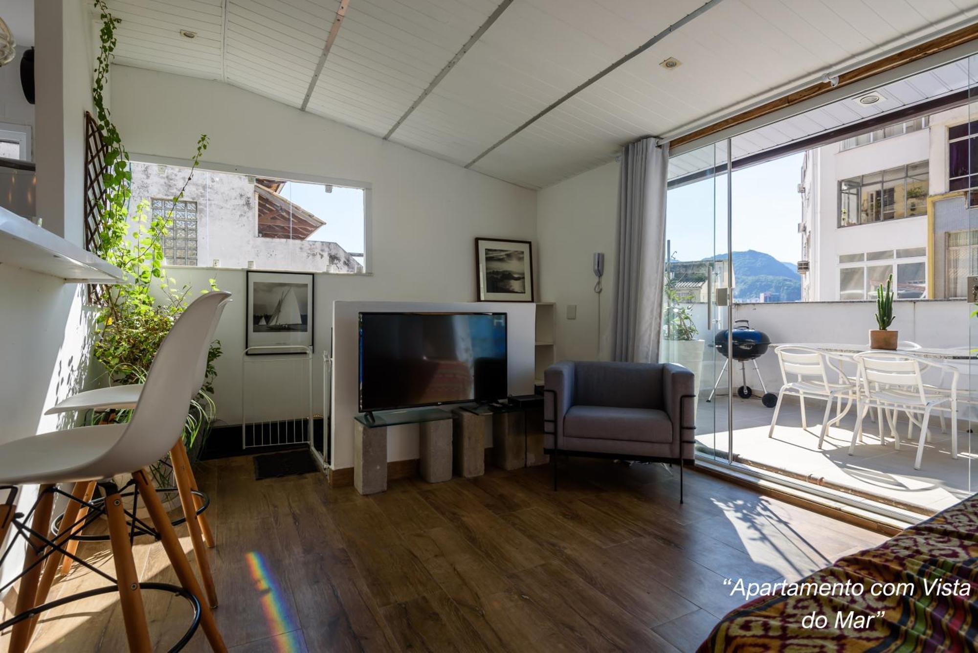 2 Quartos Na Urca Com Vista Para Baia De Guanabara A 700M Pao De Acucar Com Cozinha Completa E Wi-Fi - Bares, Restaurantes E Comercio Local A Poucos Metros Rio de Janeiro Extérieur photo