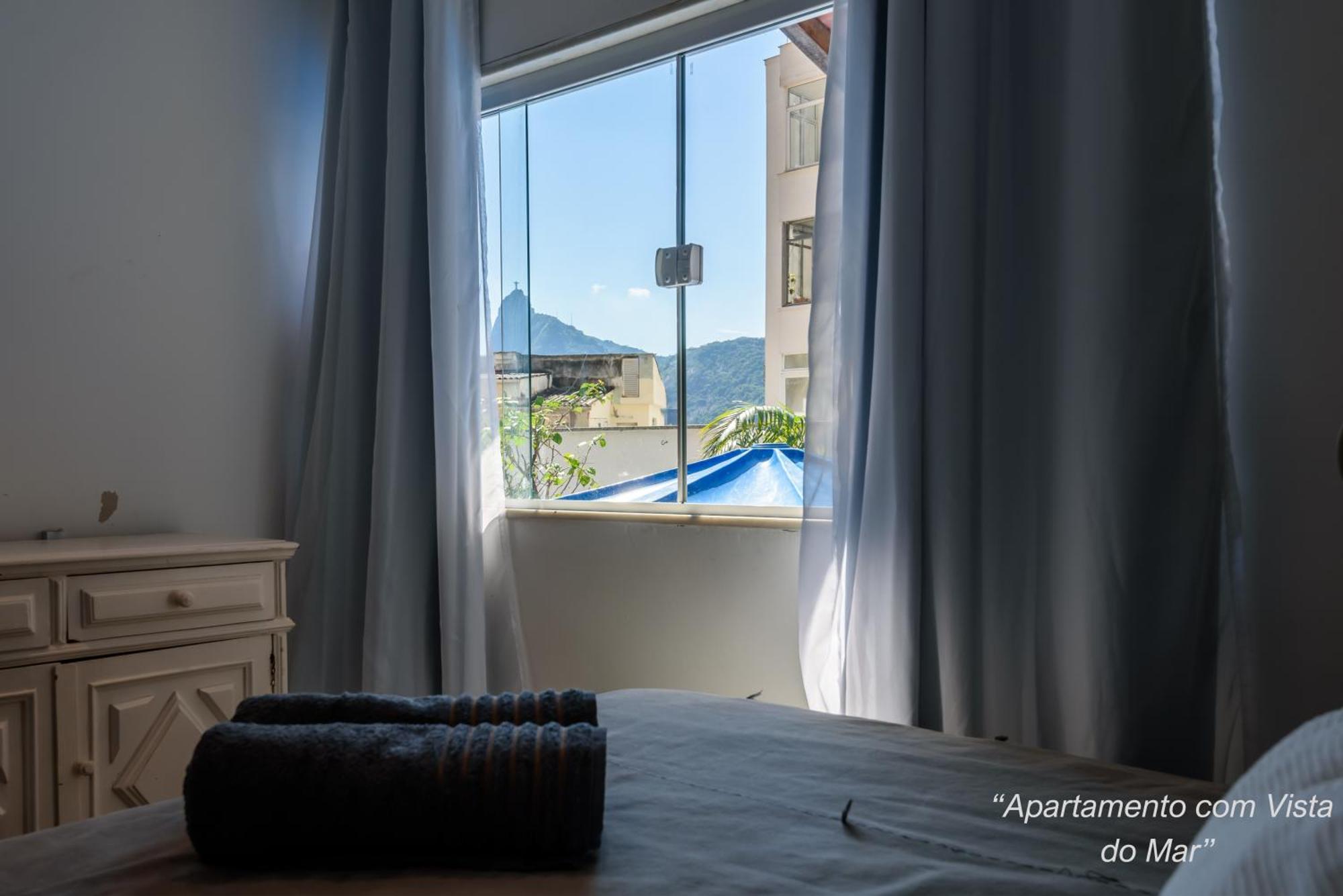 2 Quartos Na Urca Com Vista Para Baia De Guanabara A 700M Pao De Acucar Com Cozinha Completa E Wi-Fi - Bares, Restaurantes E Comercio Local A Poucos Metros Rio de Janeiro Extérieur photo