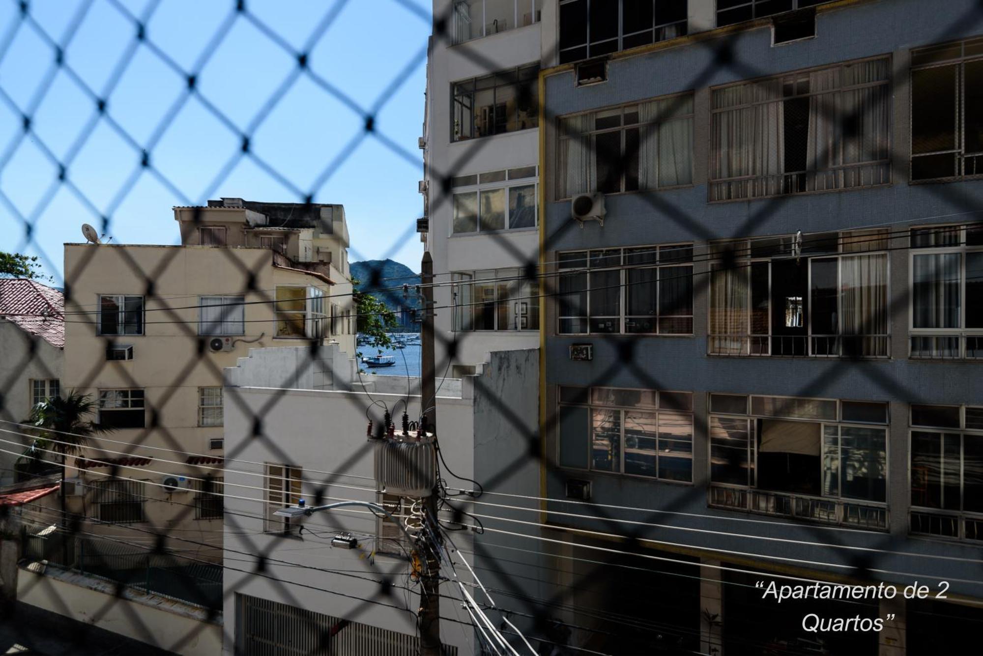 2 Quartos Na Urca Com Vista Para Baia De Guanabara A 700M Pao De Acucar Com Cozinha Completa E Wi-Fi - Bares, Restaurantes E Comercio Local A Poucos Metros Rio de Janeiro Extérieur photo